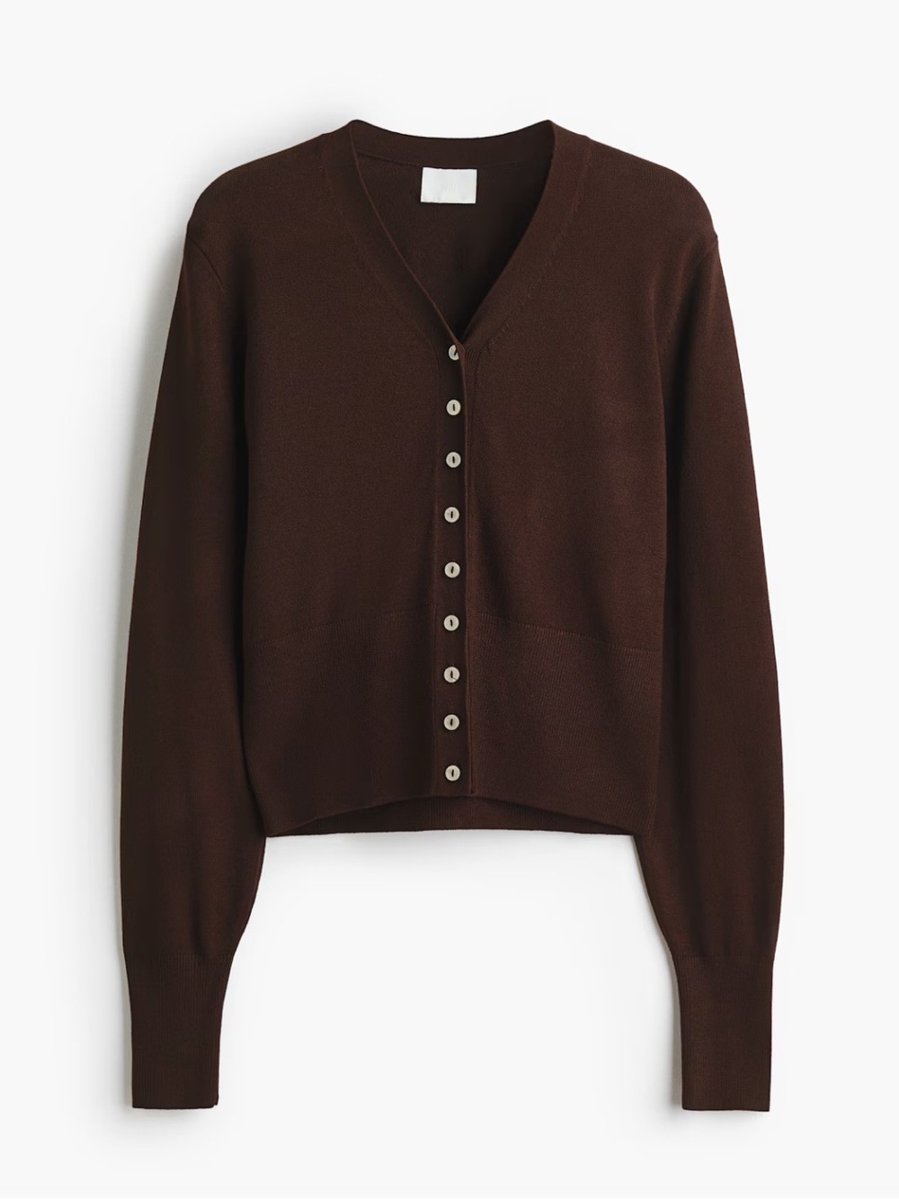 H&M Brown Knit Cardigan